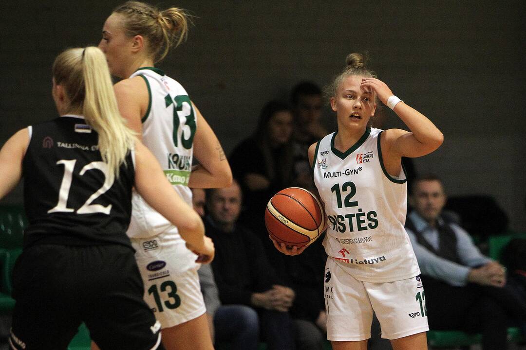 Moterų lyga: „Aistės-LSMU“ – „Tallinna Ulikool“ 75:63