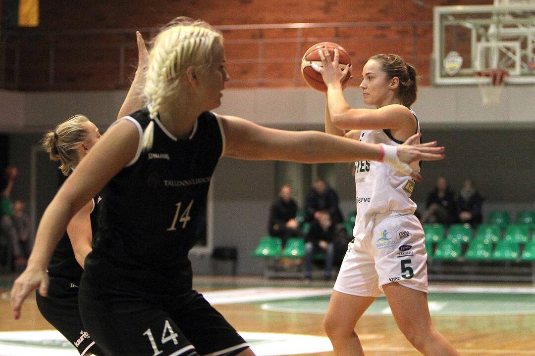 Moterų lyga: „Aistės-LSMU“ – „Tallinna Ulikool“ 75:63