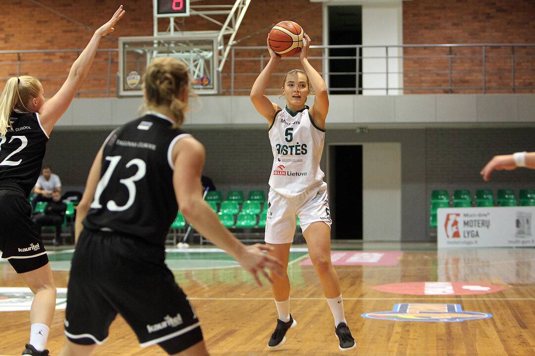 Moterų lyga: „Aistės-LSMU“ – „Tallinna Ulikool“ 75:63