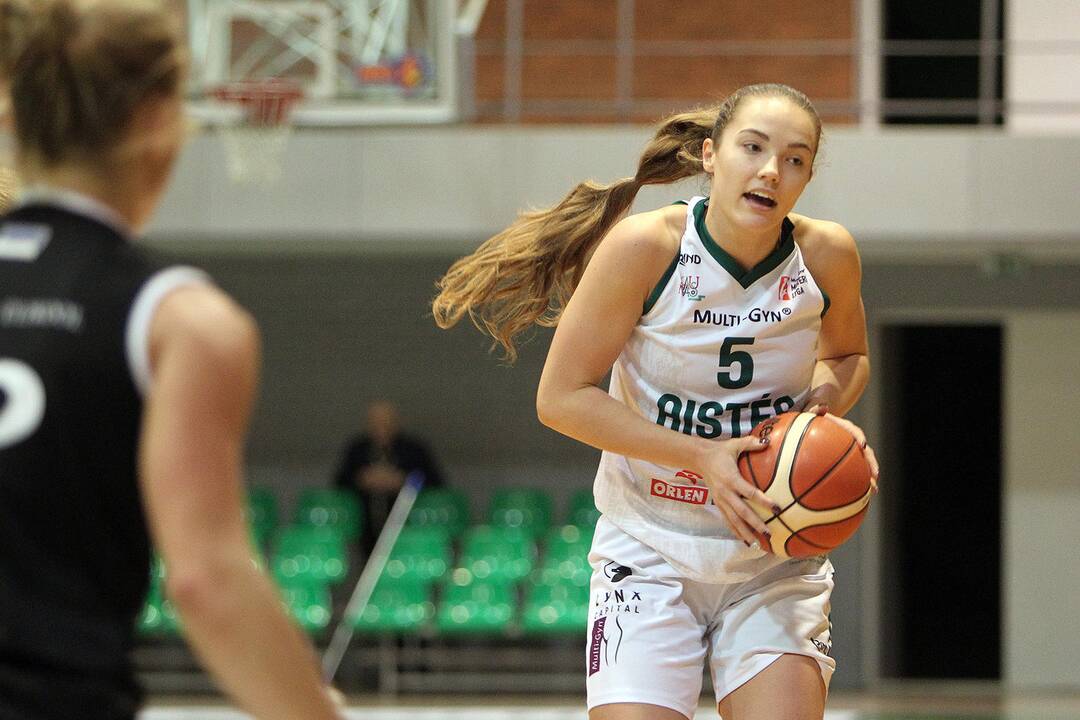 Moterų lyga: „Aistės-LSMU“ – „Tallinna Ulikool“ 75:63