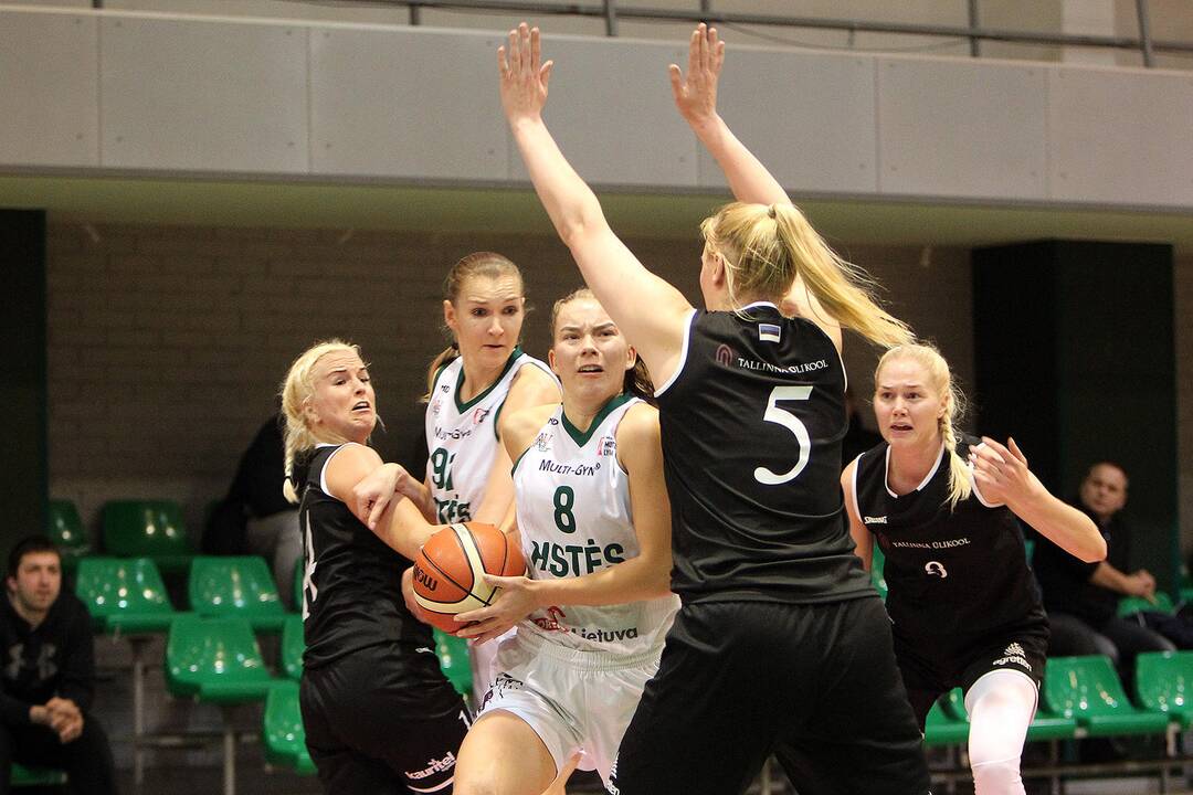 Moterų lyga: „Aistės-LSMU“ – „Tallinna Ulikool“ 75:63