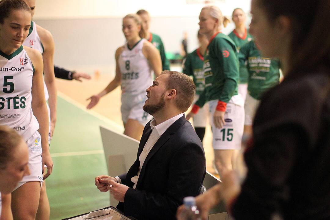 Moterų lyga: „Aistės-LSMU“ – „Tallinna Ulikool“ 75:63
