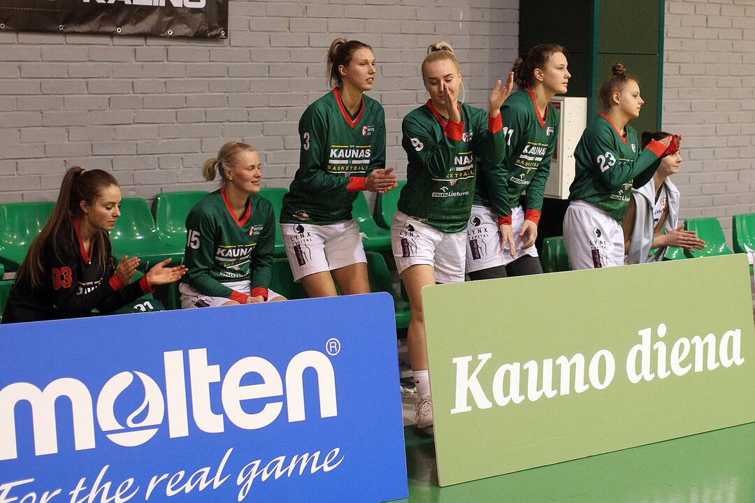 Moterų lyga: „Aistės-LSMU“ – „Tallinna Ulikool“ 75:63