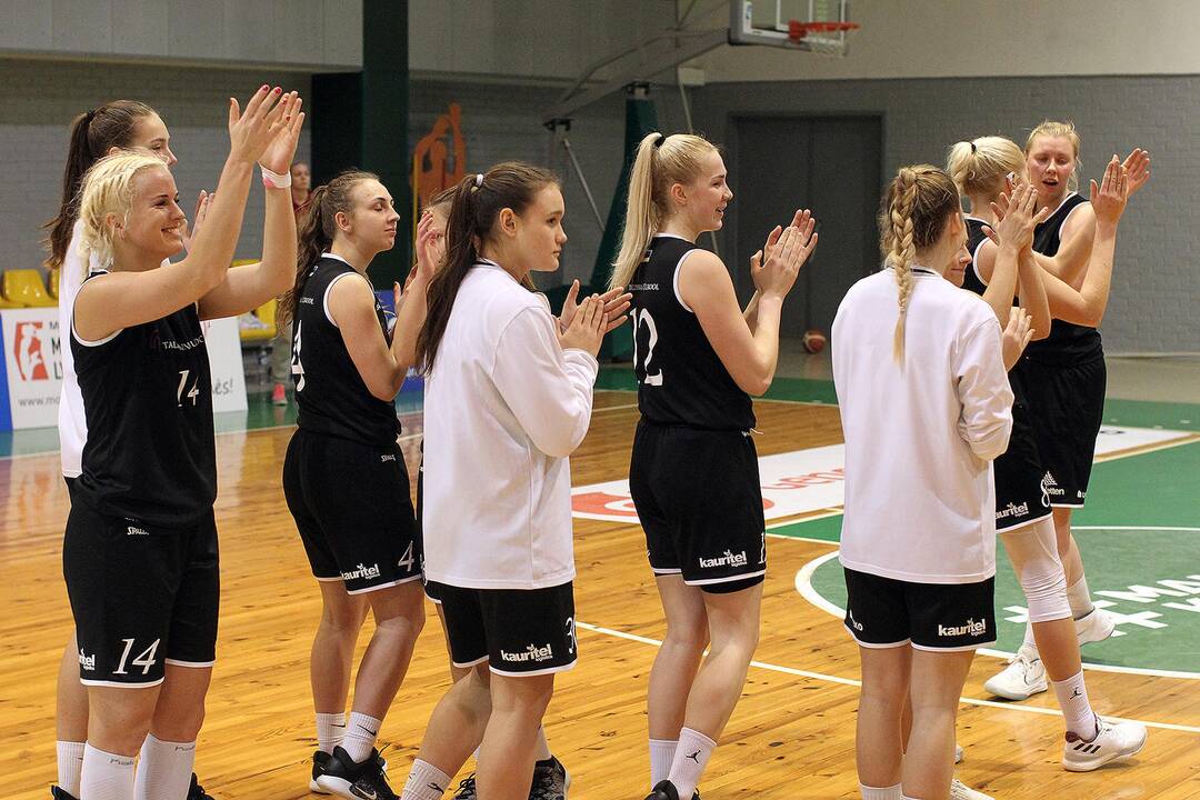 Moterų lyga: „Aistės-LSMU“ – „Tallinna Ulikool“ 75:63