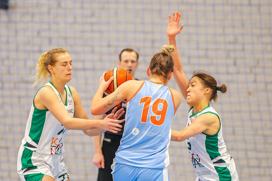 Moterų lyga: „Aistės-LSMU“ – LCC 86:56