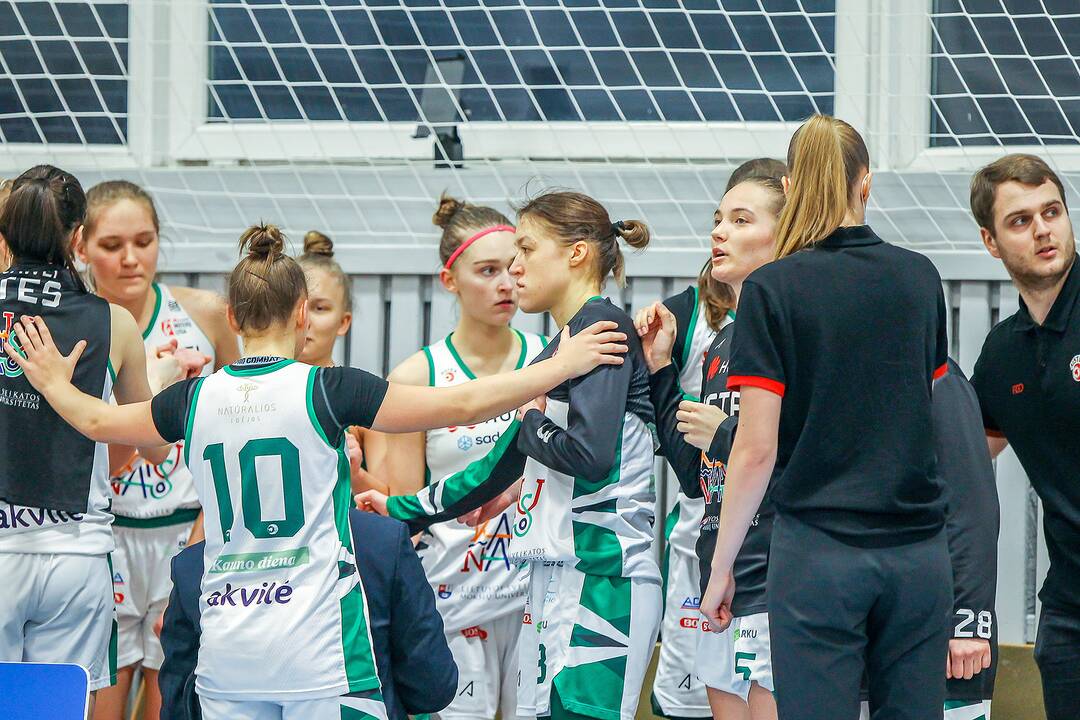 Moterų lyga: „Aistės-LSMU“ – LCC 86:56