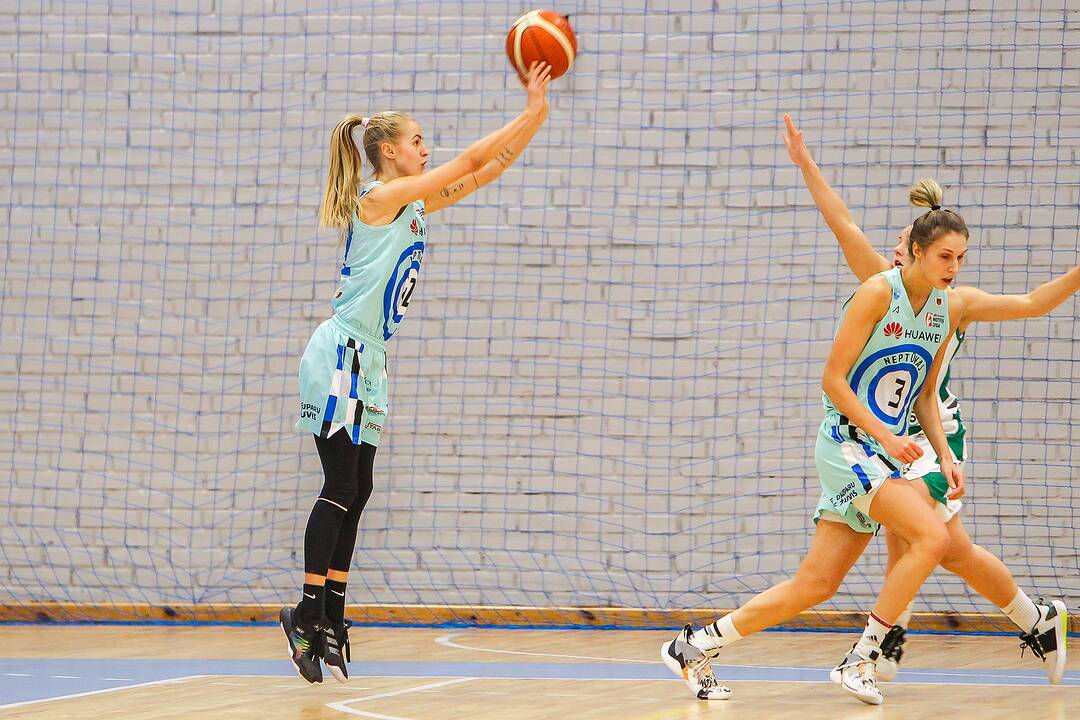 Moterų lyga: „Aistės-LSMU“ – „Neptūnas“ 58:79