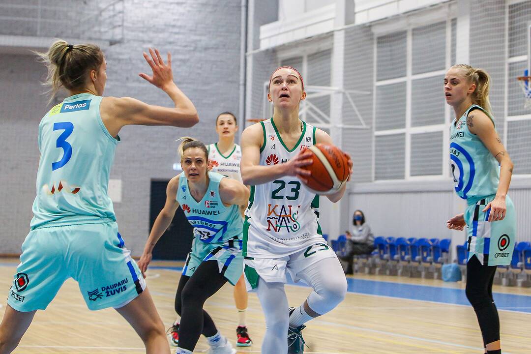 Moterų lyga: „Aistės-LSMU“ – „Neptūnas“ 58:79
