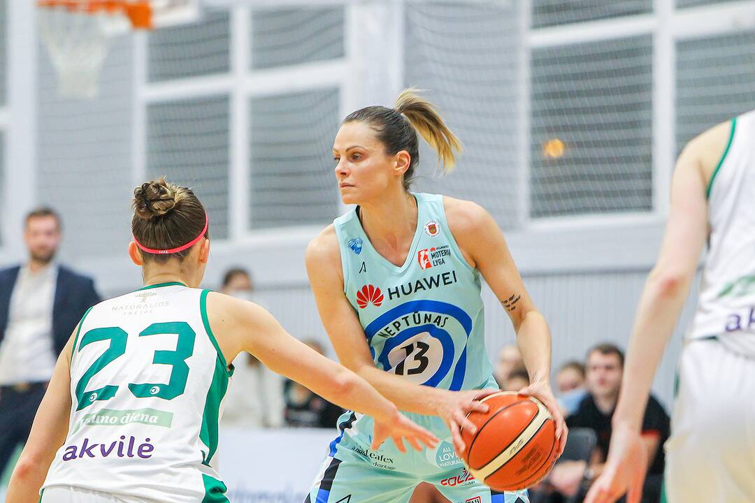 Moterų lyga: „Aistės-LSMU“ – „Neptūnas“ 58:79