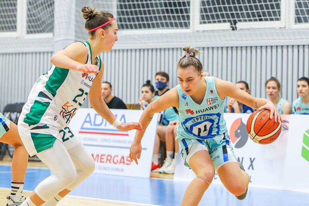 Moterų lyga: „Aistės-LSMU“ – „Neptūnas“ 58:79