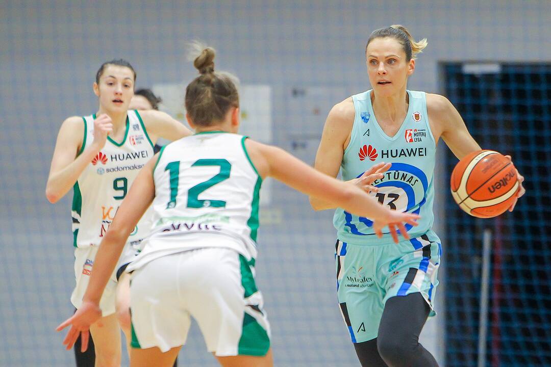 Moterų lyga: „Aistės-LSMU“ – „Neptūnas“ 58:79