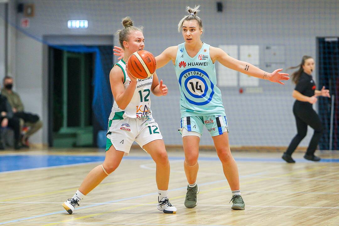 Moterų lyga: „Aistės-LSMU“ – „Neptūnas“ 58:79