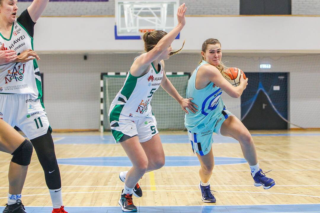Moterų lyga: „Aistės-LSMU“ – „Neptūnas“ 58:79
