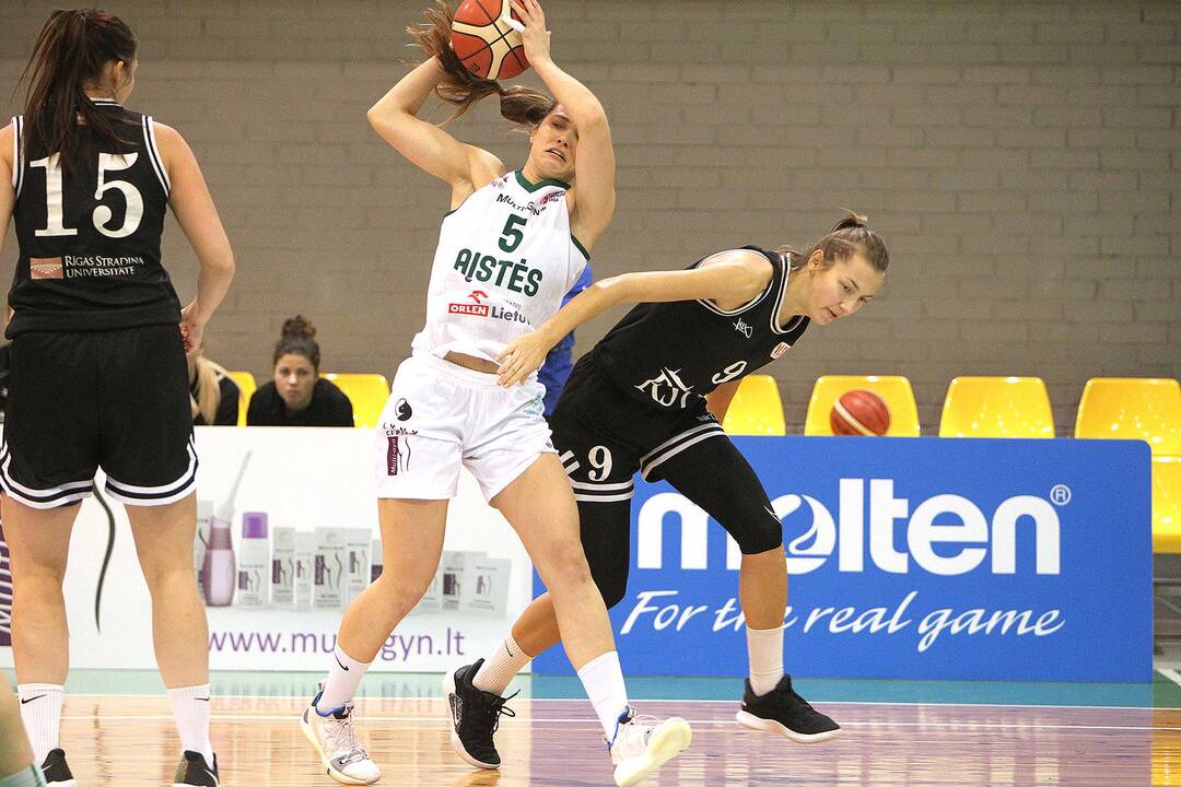 Moterų lyga: „Aistės-LSMU“ – RSU 66:69