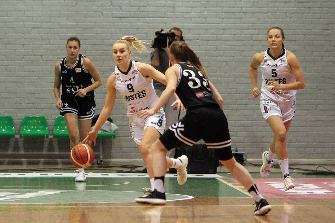 Moterų lyga: „Aistės-LSMU“ – RSU 66:69