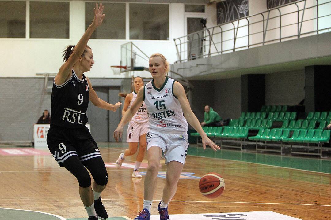 Moterų lyga: „Aistės-LSMU“ – RSU 66:69