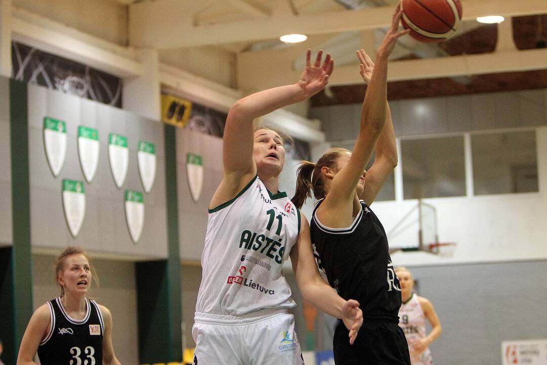 Moterų lyga: „Aistės-LSMU“ – RSU 66:69