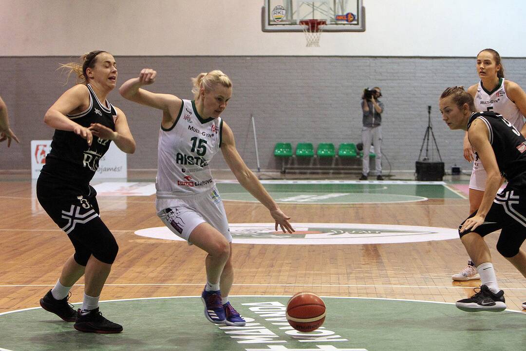 Moterų lyga: „Aistės-LSMU“ – RSU 66:69