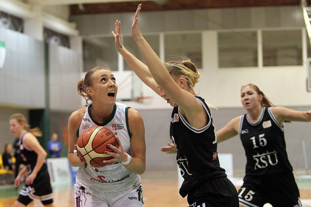 Moterų lyga: „Aistės-LSMU“ – RSU 66:69