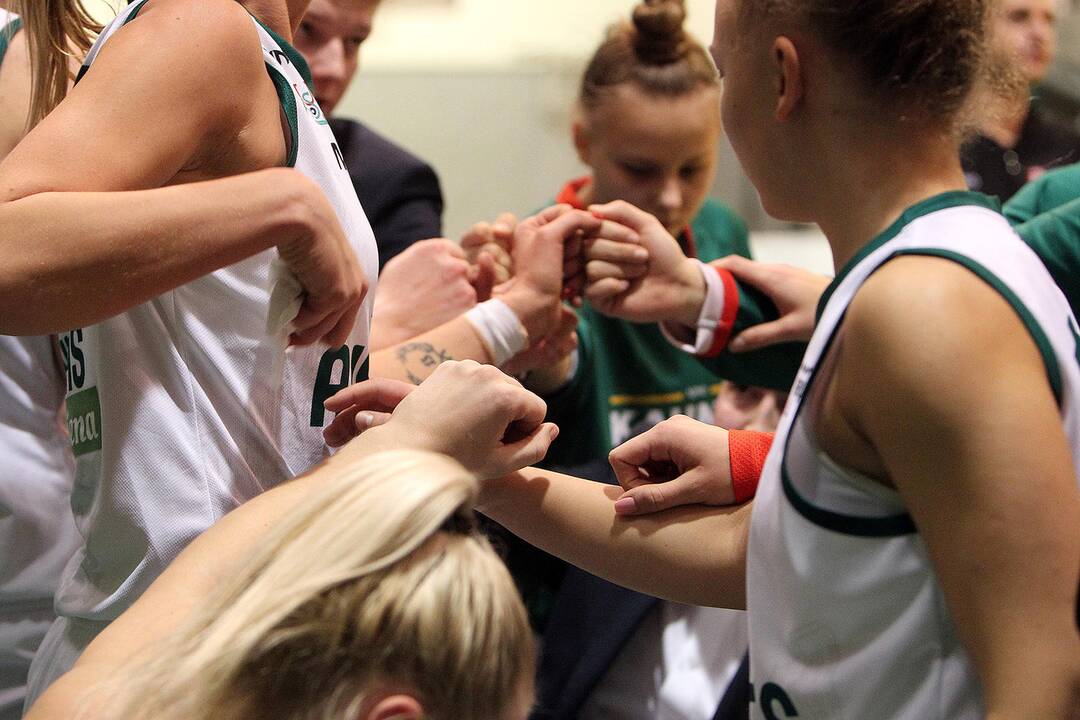Moterų lyga: „Aistės-LSMU“ – RSU 66:69