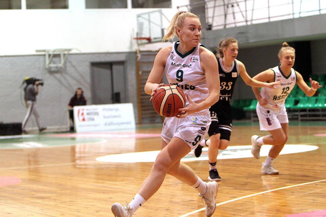 Moterų lyga: „Aistės-LSMU“ – RSU 66:69