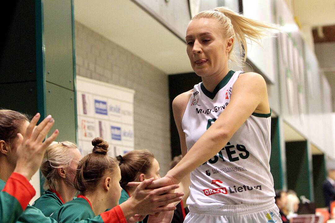 Moterų lyga: „Aistės-LSMU“ – RSU 66:69