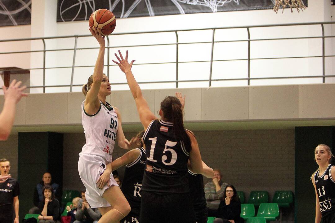 Moterų lyga: „Aistės-LSMU“ – RSU 66:69