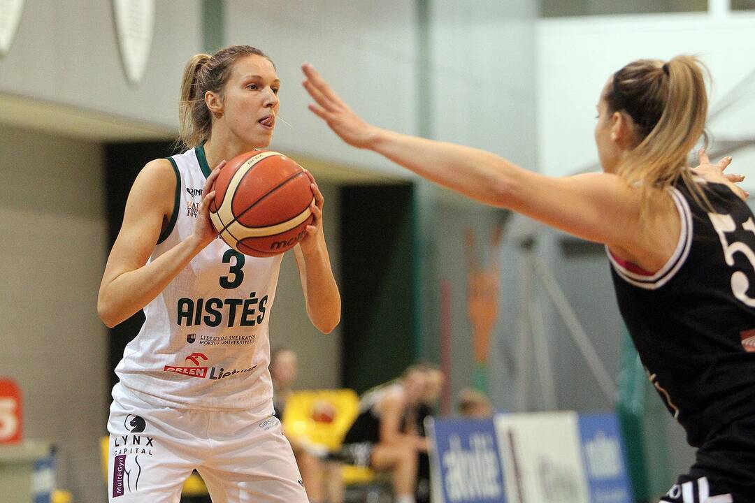 Moterų lyga: „Aistės-LSMU“ – RSU 66:69