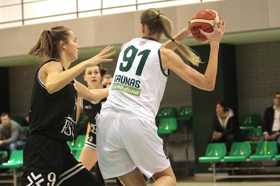 Moterų lyga: „Aistės-LSMU“ – RSU 66:69