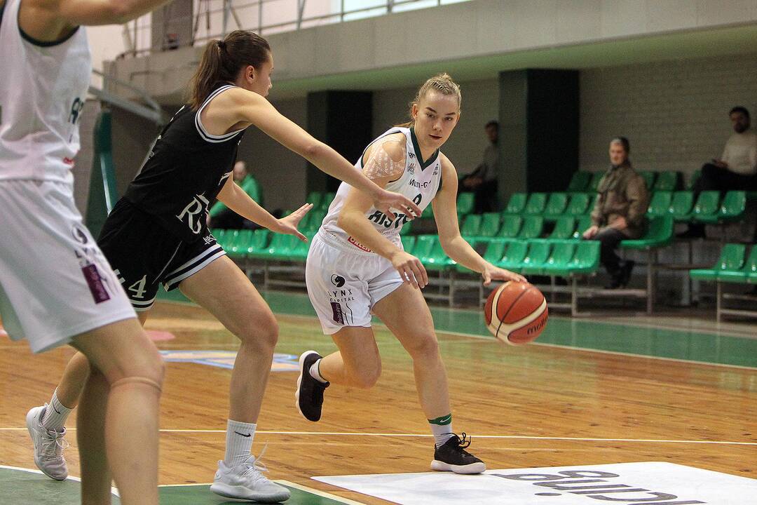 Moterų lyga: „Aistės-LSMU“ – RSU 66:69