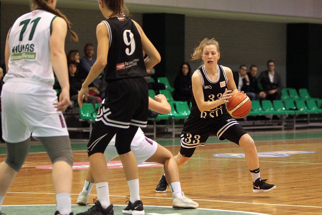 Moterų lyga: „Aistės-LSMU“ – RSU 66:69