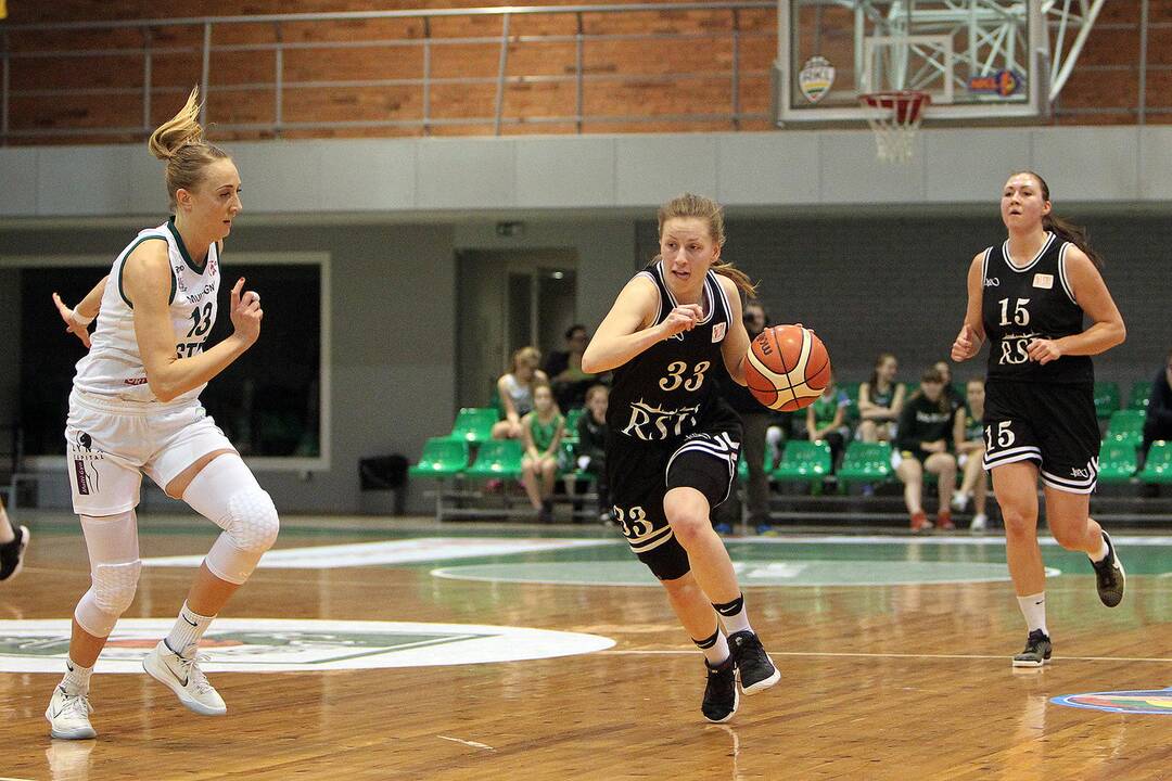 Moterų lyga: „Aistės-LSMU“ – RSU 66:69