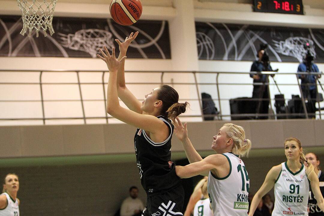 Moterų lyga: „Aistės-LSMU“ – RSU 66:69