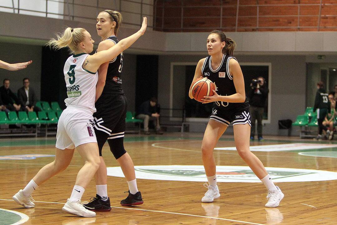 Moterų lyga: „Aistės-LSMU“ – RSU 66:69