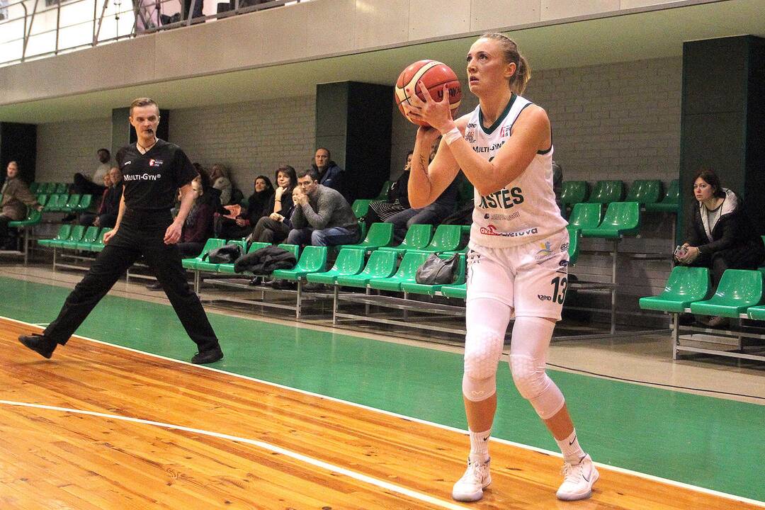 Moterų lyga: „Aistės-LSMU“ – RSU 66:69