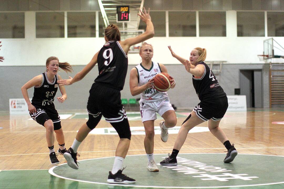 Moterų lyga: „Aistės-LSMU“ – RSU 66:69