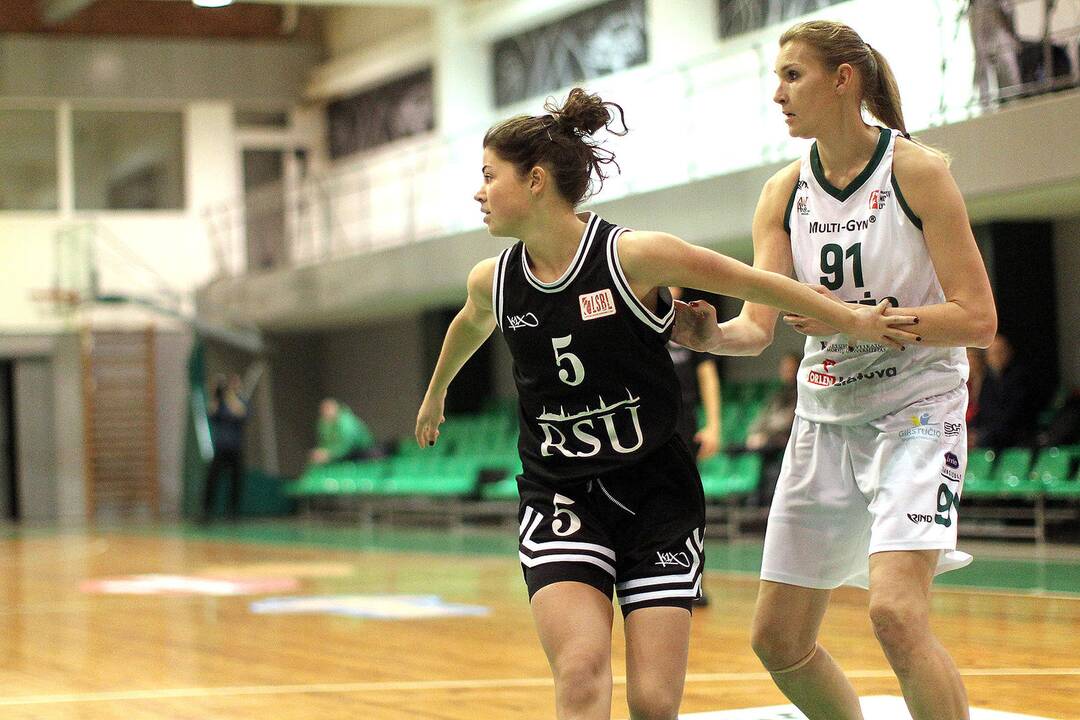 Moterų lyga: „Aistės-LSMU“ – RSU 66:69