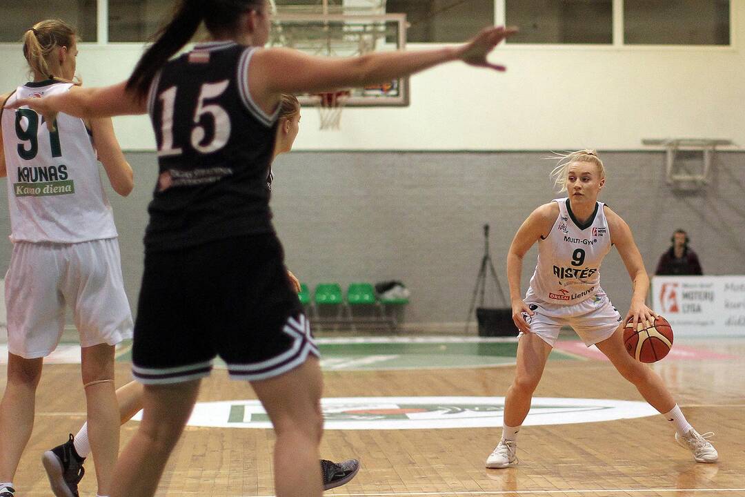 Moterų lyga: „Aistės-LSMU“ – RSU 66:69