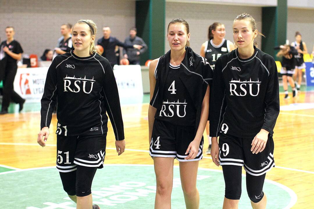 Moterų lyga: „Aistės-LSMU“ – RSU 66:69