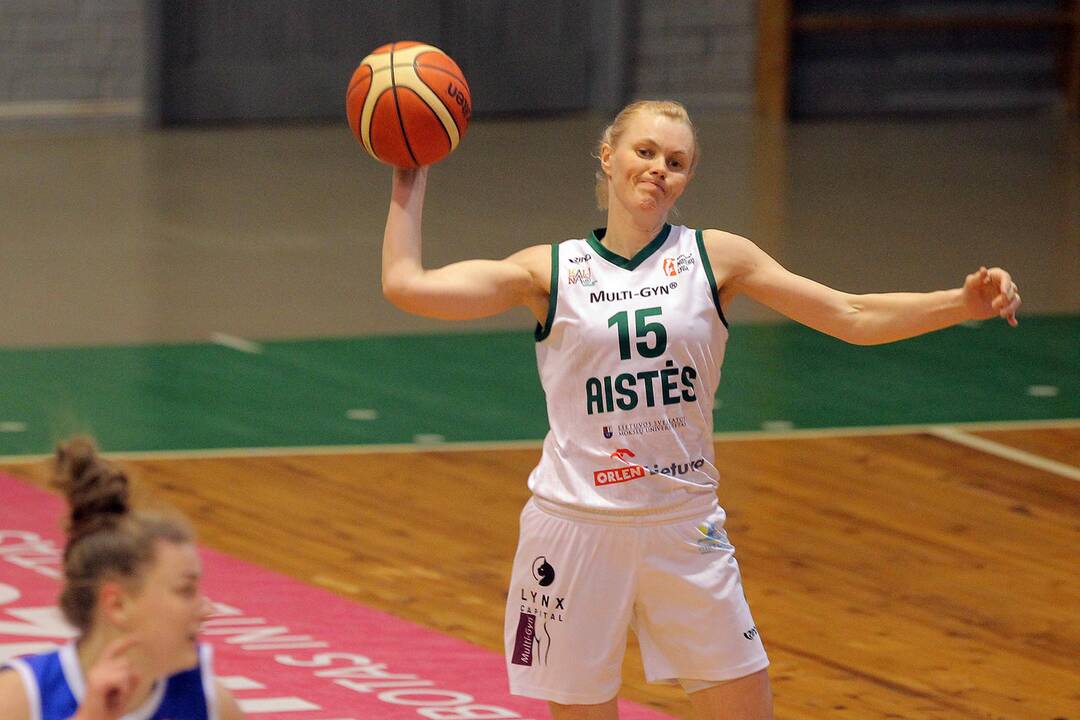 Moterų lyga: „Aistės-LSMU“ – „Vilkmergė“ 82:44