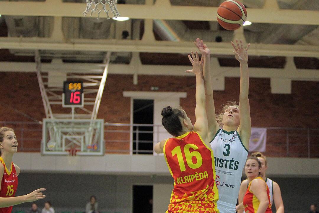 Moterų lyga: „Aistės-LSMU“ – „Fortūna“ 82:62