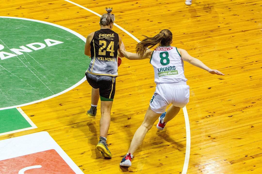 Moterų lyga: „Aistės-LSMU“ – „Kibirkštis“ 66:63