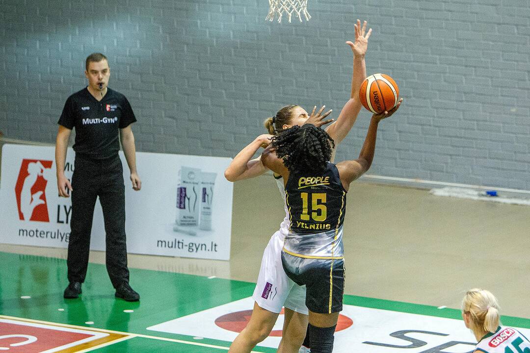 Moterų lyga: „Aistės-LSMU“ – „Kibirkštis“ 66:63