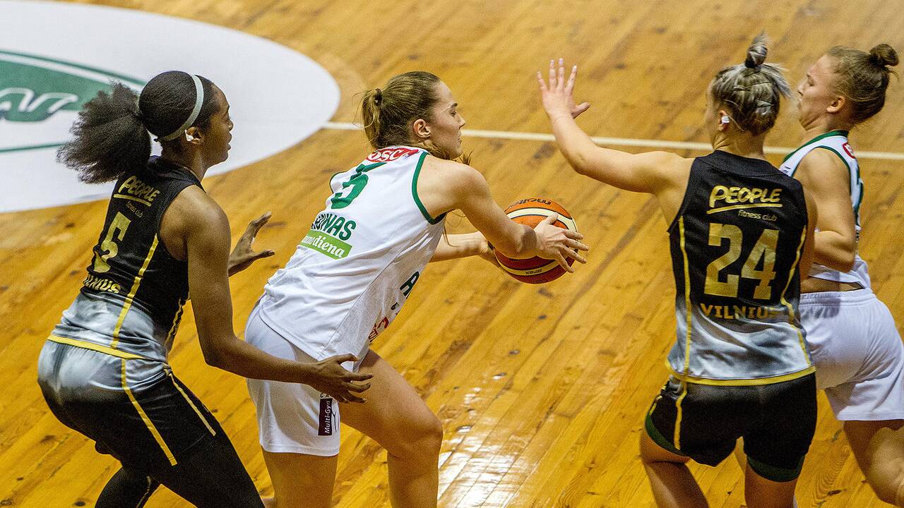 Moterų lyga: „Aistės-LSMU“ – „Kibirkštis“ 66:63