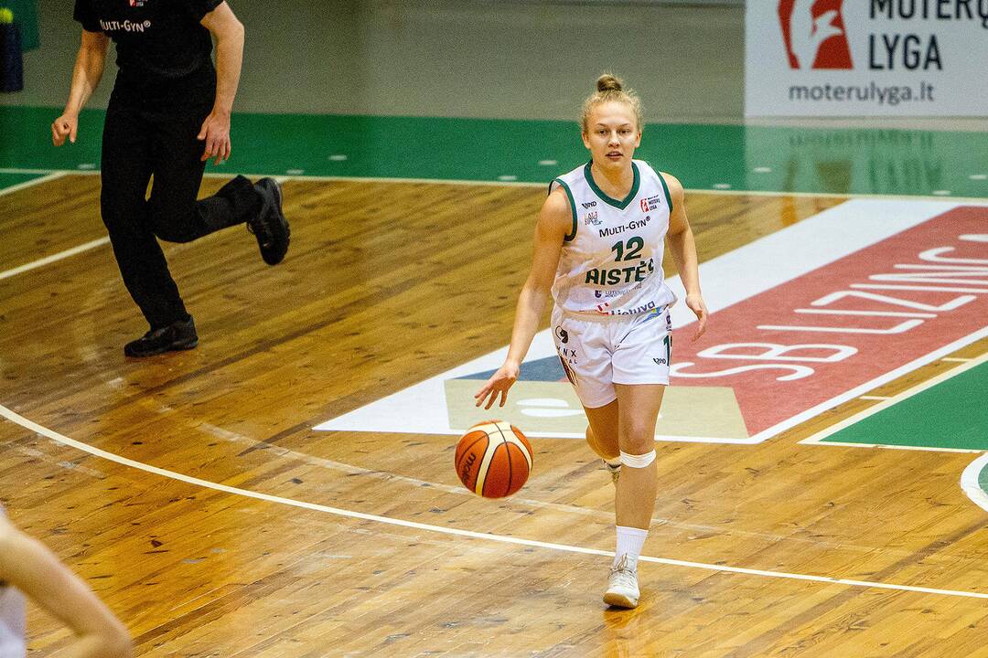 Moterų lyga: „Aistės-LSMU“ – „Kibirkštis“ 66:63
