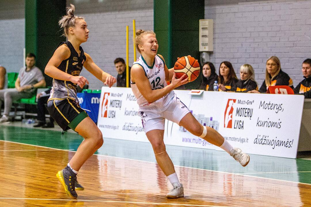 Moterų lyga: „Aistės-LSMU“ – „Kibirkštis“ 66:63