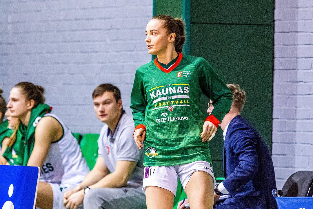Moterų lyga: „Aistės-LSMU“ – „Kibirkštis“ 66:63