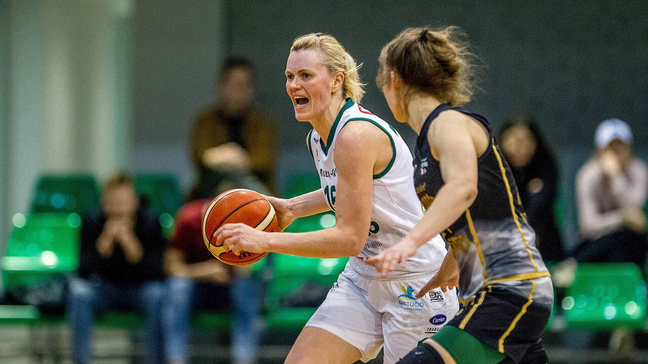 Moterų lyga: „Aistės-LSMU“ – „Kibirkštis“ 66:63