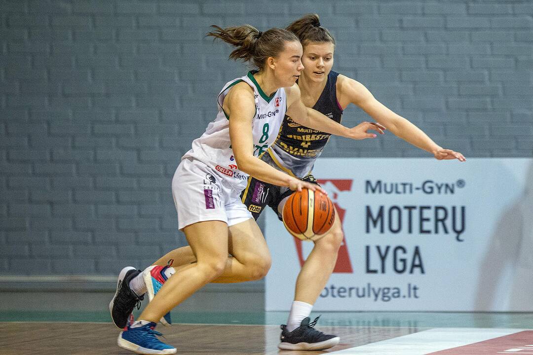 Moterų lyga: „Aistės-LSMU“ – „Kibirkštis“ 66:63
