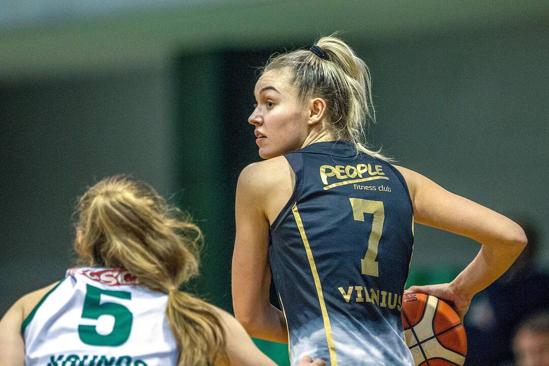 Moterų lyga: „Aistės-LSMU“ – „Kibirkštis“ 66:63